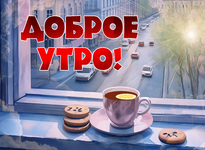 Гифка доброе утро качайте бесплатно