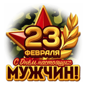 Гифка анимация день защитника отечества 23 февраля скачать для WhatsApp